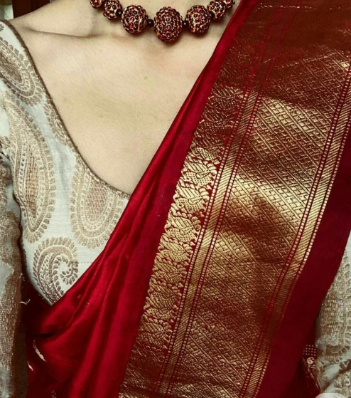 Maheshwari saree (SilkxCotton)